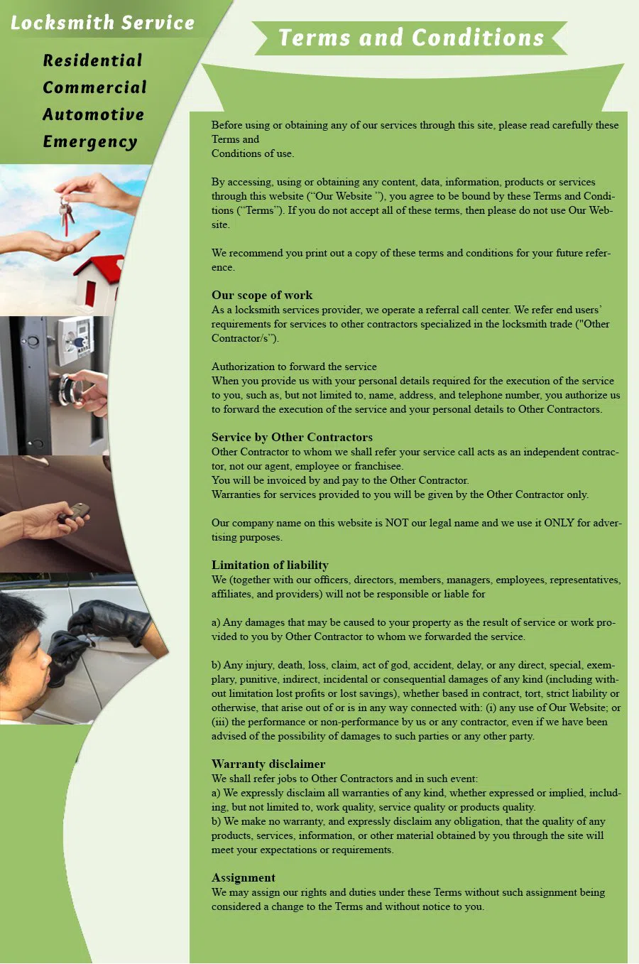 Collegeville PA Locksmith Store Collegeville, PA 484-275-0013 - terms-and-condition-c-22